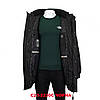 Куртка чоловіча BLACK VINYL (зимова) C23-2230C ЧОРНА 100% поліестер. Утеплювач: Біо пух 56(Р), фото 5