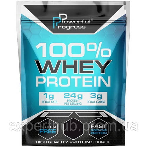 Протеин Powerful Progress 100% Whey Protein 1000 g 33 servings Unflavored EH, код: 7605797 - фото 1 - id-p1923766364