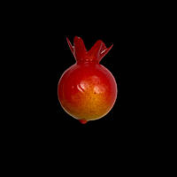 Декоративні штучні овочі з пінопласту Гранат колір помаранчево-червоний