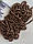Намистини (Перли ) " Люкс "  на нитці 10 мм коричневі 500 грам, фото 6