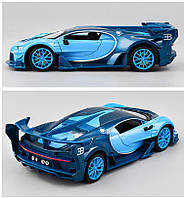 Металлическая машинка Бугатти, Масштабная модель автомобиля Bugatti GT 1:24