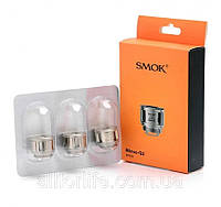 Сменный испаритель от Smok Minos-Q2 Fused Clapton Dual Core Original Version в упаковке 3 штук на 0.3 Ом