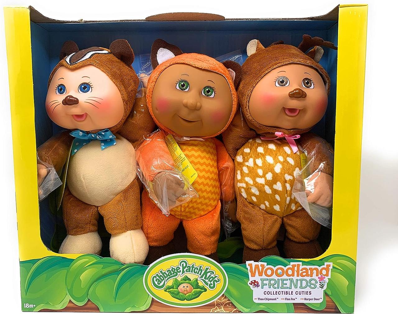 Малыши с капустной грядки Ароматные мягкие куклы Лесные друзья Cabbage Patch Kids Woodland Friends - фото 1 - id-p1923930520
