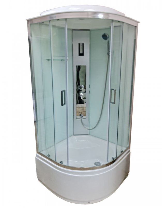 Душовий бокс VERONIS BV-4-90 Chrome 90х90х220