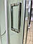 Душовий бокс Veronis BN-4-120 white R 120х80х215 мілкий піддон, фото 8