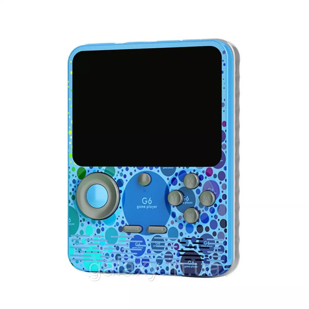 Ігровая консоль 5000mAh 3,5” портативна приставка G6 BLUE
