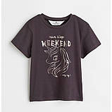 Футболка H&M для дівчинки р.134-140,  8-10 років, єдиноріг, фото 3