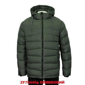Куртка чоловіча Zero Frozen (зимова) ZF70445q ОЛИВКОВИЙ 100% поліестер. Утеплювач: Біо пух 56(Р)