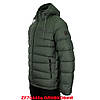 Куртка чоловіча Zero Frozen (зимова) ZF70445q ОЛИВКОВИЙ 100% поліестер. Утеплювач: Біо пух 56(Р), фото 2