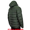 Куртка чоловіча Zero Frozen (зимова) ZF70445q ОЛИВКОВИЙ 100% поліестер. Утеплювач: Біо пух 56(Р), фото 3