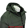Куртка чоловіча Zero Frozen (зимова) ZF70445q ОЛИВКОВИЙ 100% поліестер. Утеплювач: Біо пух 56(Р), фото 4