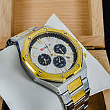 Чоловічий годинник Curren 8440 SGW з хронографом, фото 2