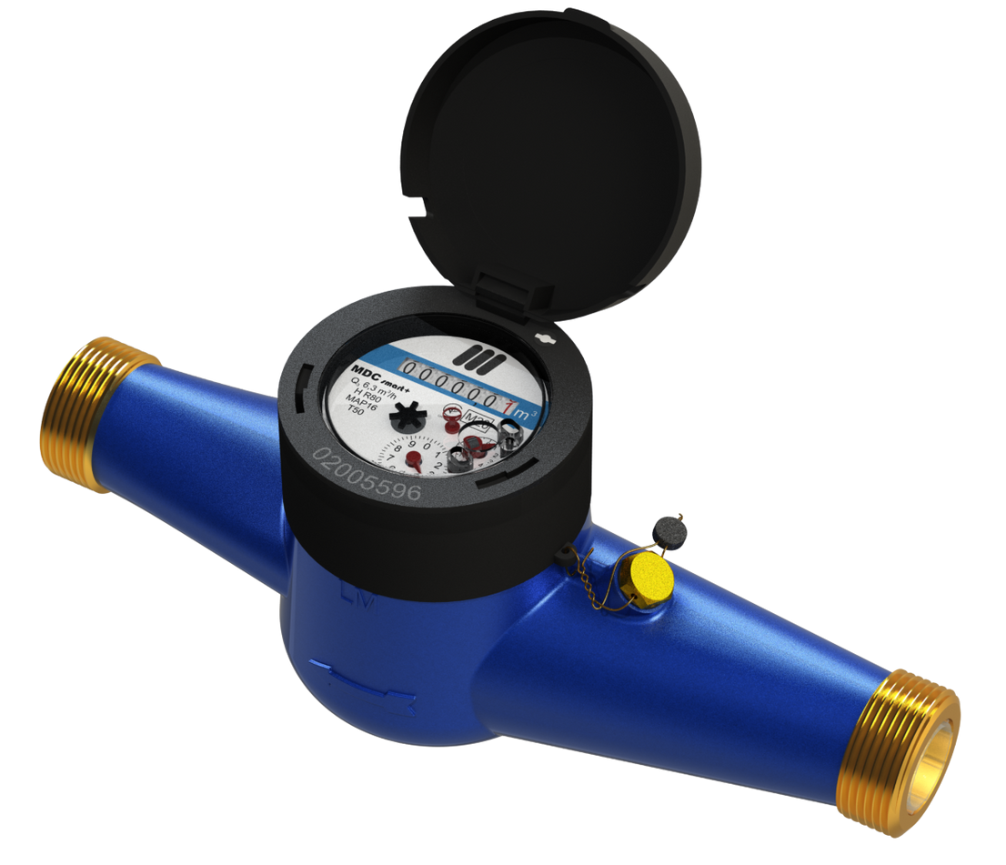 Лічильник води 2" (ду 50) Metron MDC Smart+ R 80 L300 багатоструменевий (Україна)
