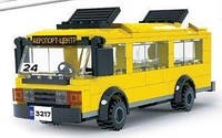 Конструктор пластиковый Маршрутное такси Lego 177 деталей iBlock Lego 22*16*6 см