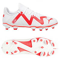 Футбольні бутси Puma Future Play FG/AG 107377-01, Білий, Розмір (EU) — 45