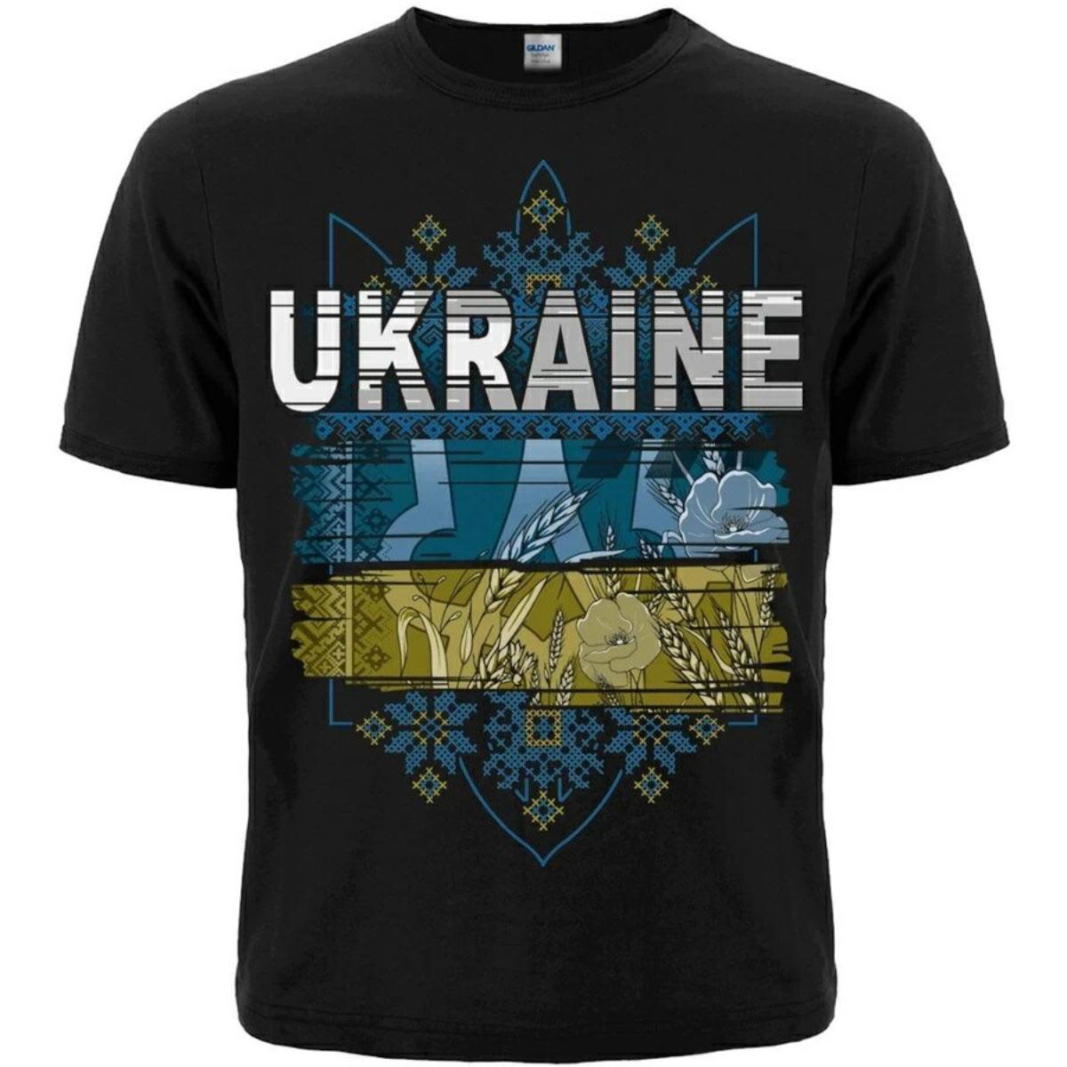 Футболка Ukraine Тризуб достатку р. XL.