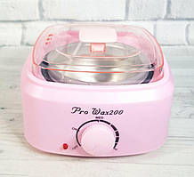 Воскоплав баночний квадратний ProWax 200 (рожевий)