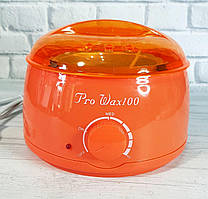 Воскоплав баночний ProWax 100 (помаранчевий) для депіляції