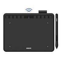 Графический планшет UGEE S640W беспроводной для рисования ретуши Black (S640W)