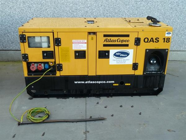 Аренда дизельэлектростанции 14 кВт (Atlas Copco QAS 18 )