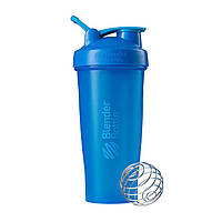 Шейкер с венчиком Blender Bottle Classic Loop 820 ml синий