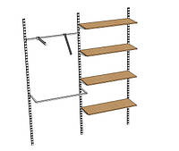 Настенное оборудование для магазина