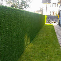Декоративный зеленый забор высотой 0,5м; забор декоративный; искусственный зеленый забор; зеленый забор из