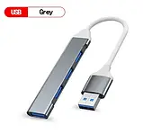 Розгалужувач USB 3,0 2,0 HUB 4-портовий, фото 2