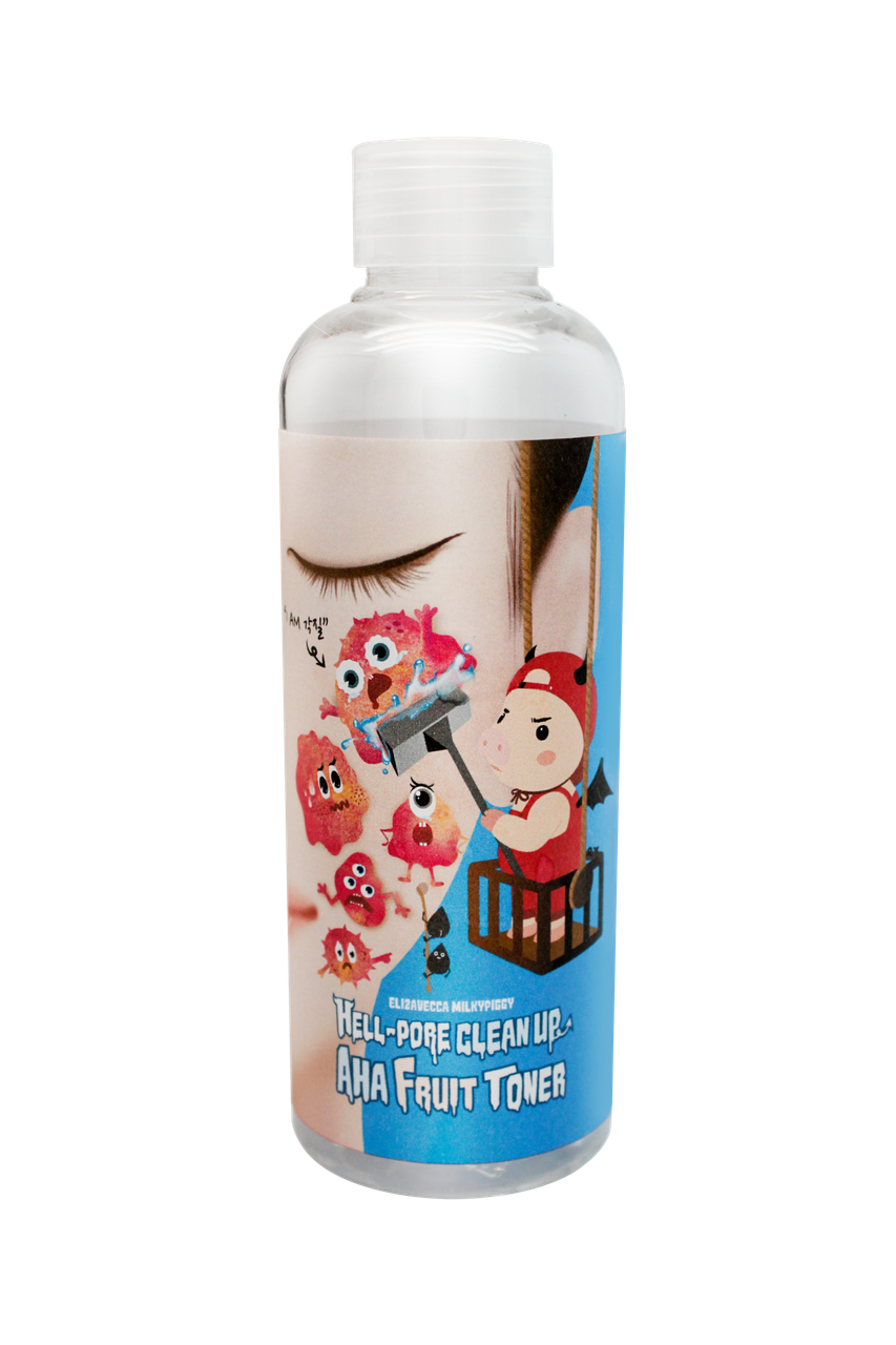 Пілінг-тонер Elizavecca Hell-Pore Clean Up AHA Fruit Toner 200ml