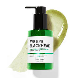 Маска-пінка від чорних цяток SOME BY MI Bye Bye Blackhead 30 Days Miracle Green TeaTox Bubble Cleanser 120g
