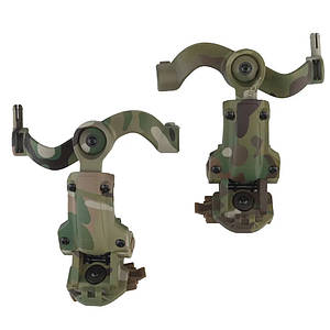 Кріплення на шолом для навушників Earmor, Howard Impact Sport, Peltor. Мультикам