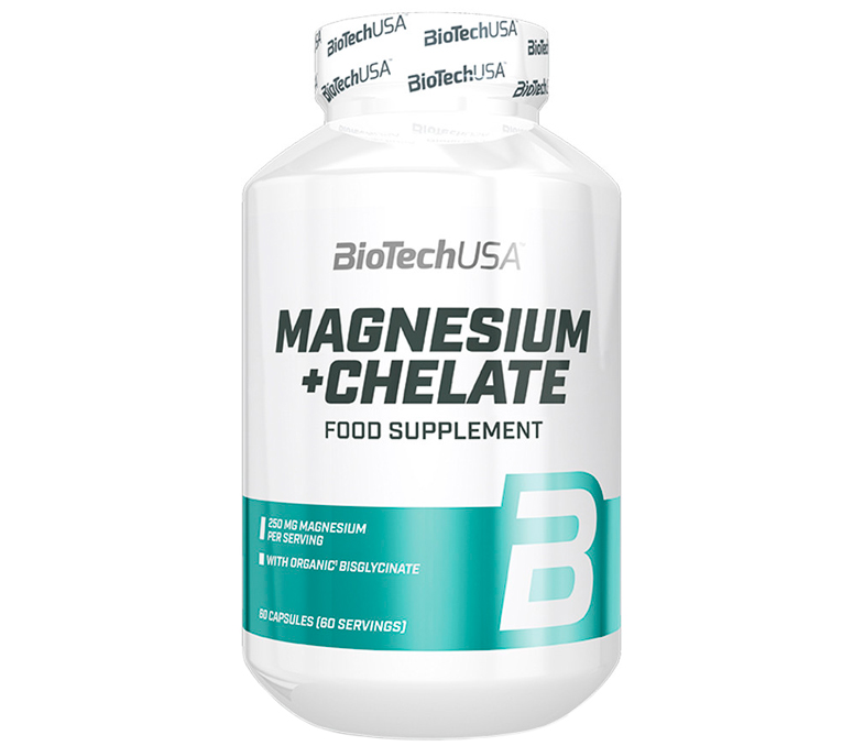 Магний BioTech USA Magnesium + Chelate 60 caps
