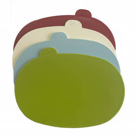 Набір дощок на підставці обробних Rainbow 4шт Helios (6957)