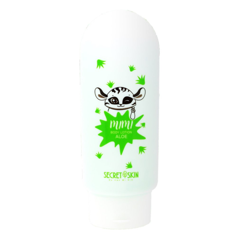 Лосьйон для тіла з екстрактом алое Secret Skin Mimi Body Lotion Aloe 200ml (Термін придатності: до 17.06.2024)