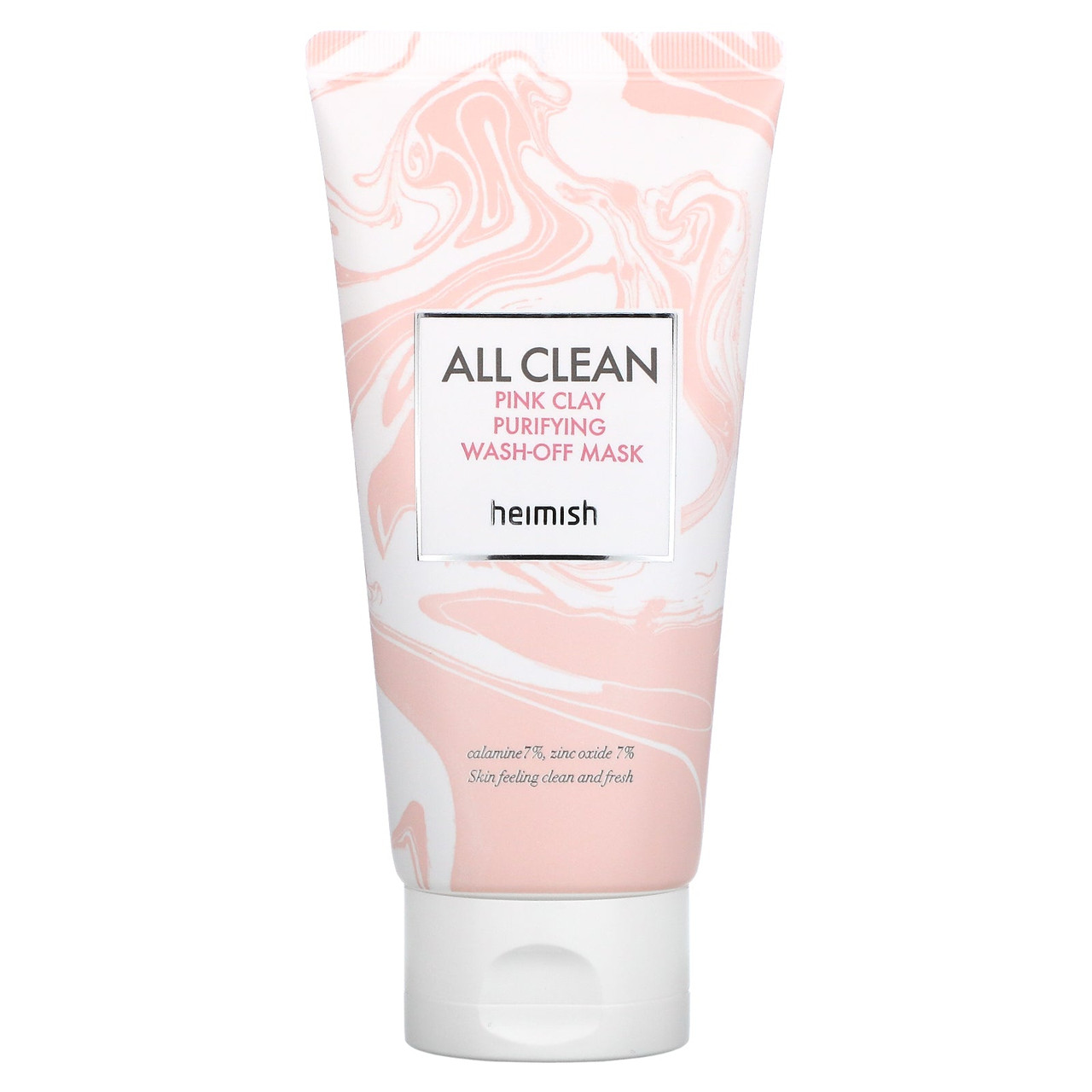 Очищаюча глиняна маска HEIMISH All Clean Pink Clay Purifying Wash Off Mask 150g