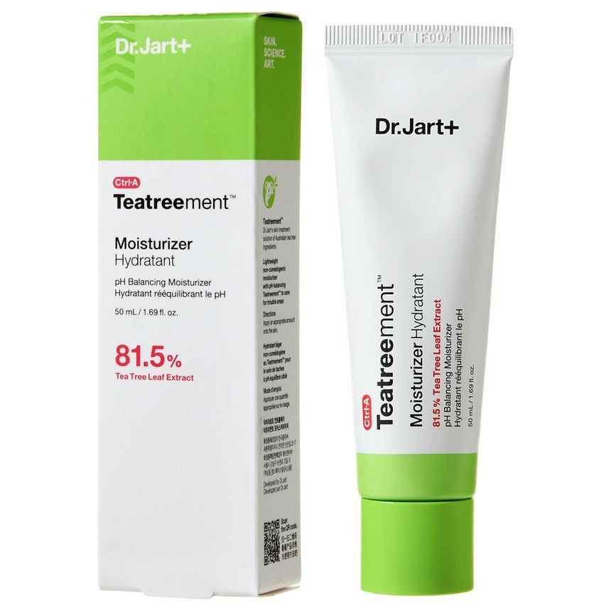 Лікувальний зволожуючий крем Dr.Jart+ Ctrl-A Teatreatment Moisturizer 50ml