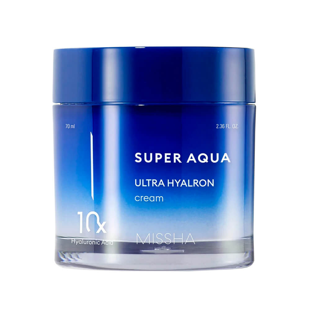 Інтенсивно зволожуючий крем з гіалуроновою кислотою MISSHA Super Aqua Ultra Hyalron Cream 70ml