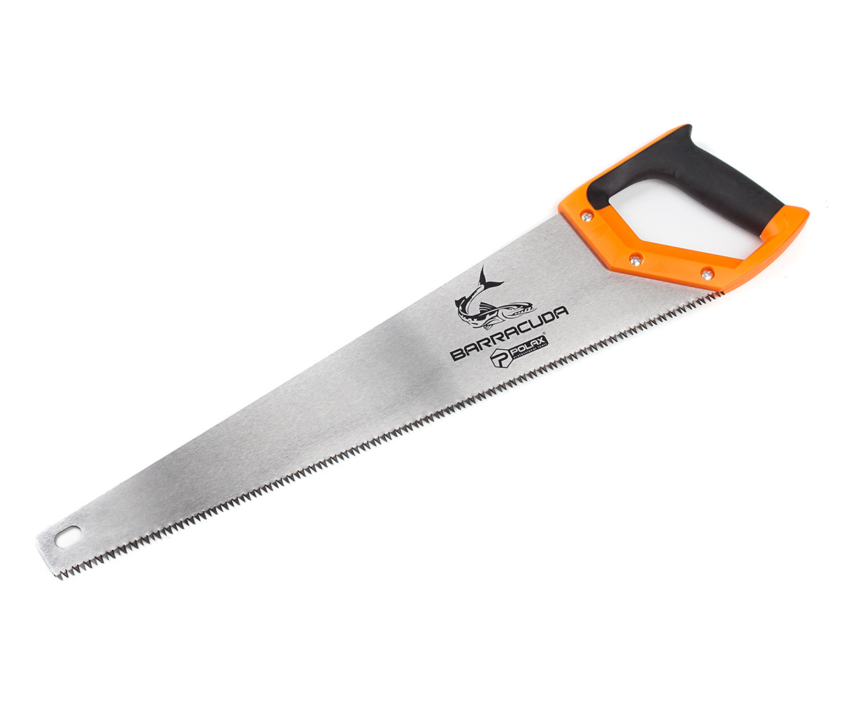 Ножівка по дереву Polax пила Barracuda c тристороннім заточуванням 500 мм (47-003), фото 1
