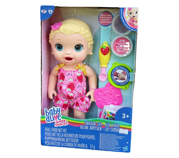 HASBRO Baby Alive Super Snacks Lily