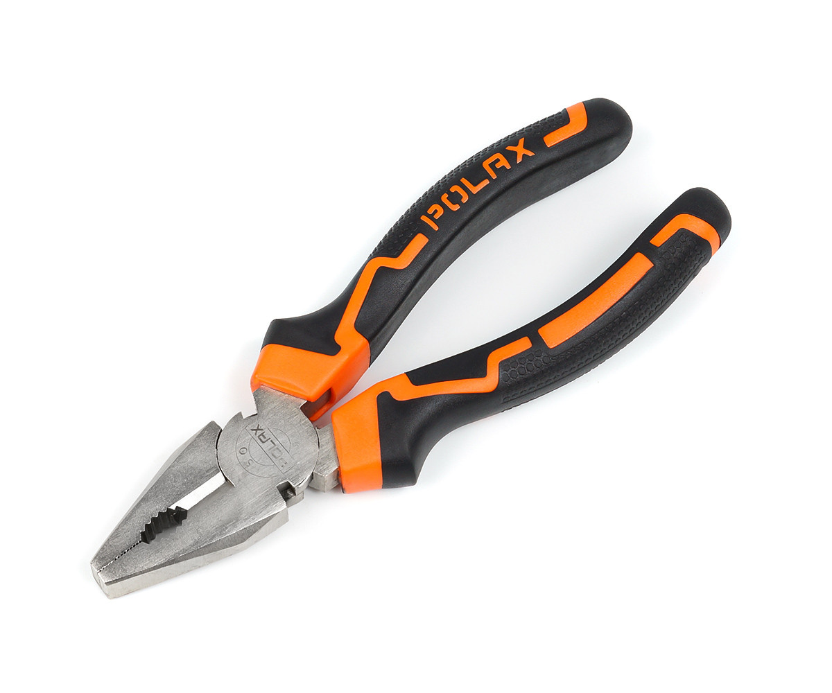 Плоскогубці - пасатижі Polax комбіновані 160 мм Cr-V (35-001), фото 1