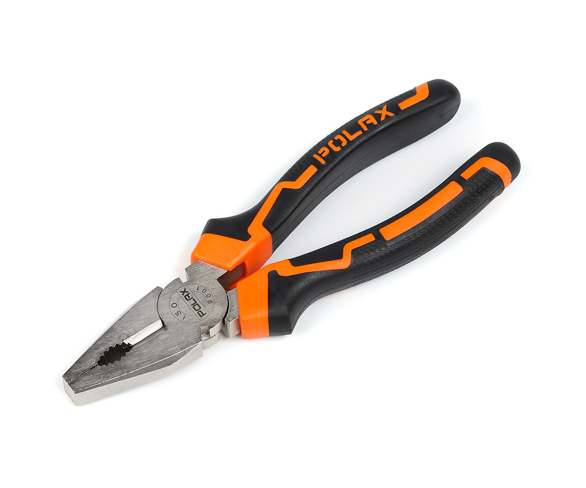 Плоскогубці - пасатижі Polax комбіновані 180 мм Cr-V (35-002), фото 1