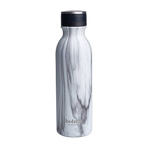 SmartShake Bohtal Insulated Flask White Marble 600 ml