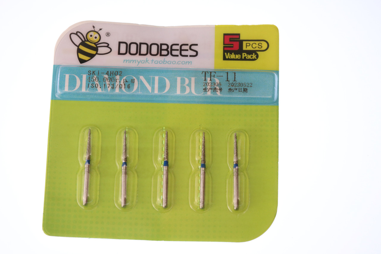 Бори TF-11 (5шт в упаковці) Алмазні бори DODOBES
