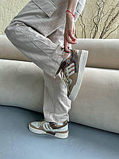 Жіночі кросівки Adidas Forum Low Clear Brown Cardboard GV6710, фото 6
