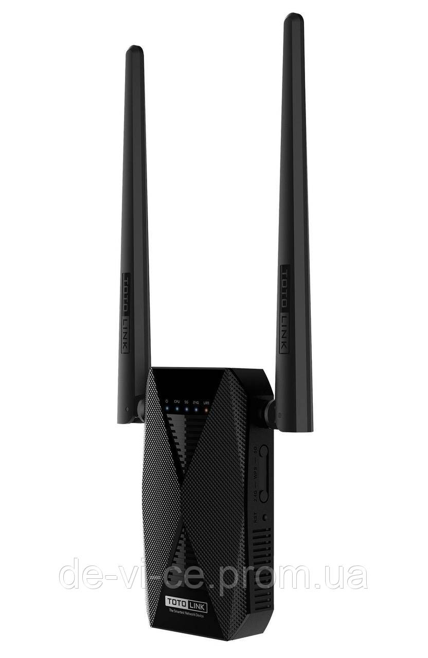 Усилитель сигнала Репитер Wi-Fi Totolink EX1200T Wi-Fi Беспроводной двухдиапазонный ретранслятор - фото 7 - id-p1924071631