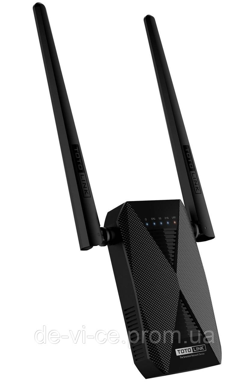 Усилитель сигнала Репитер Wi-Fi Totolink EX1200T Wi-Fi Беспроводной двухдиапазонный ретранслятор - фото 4 - id-p1924071631