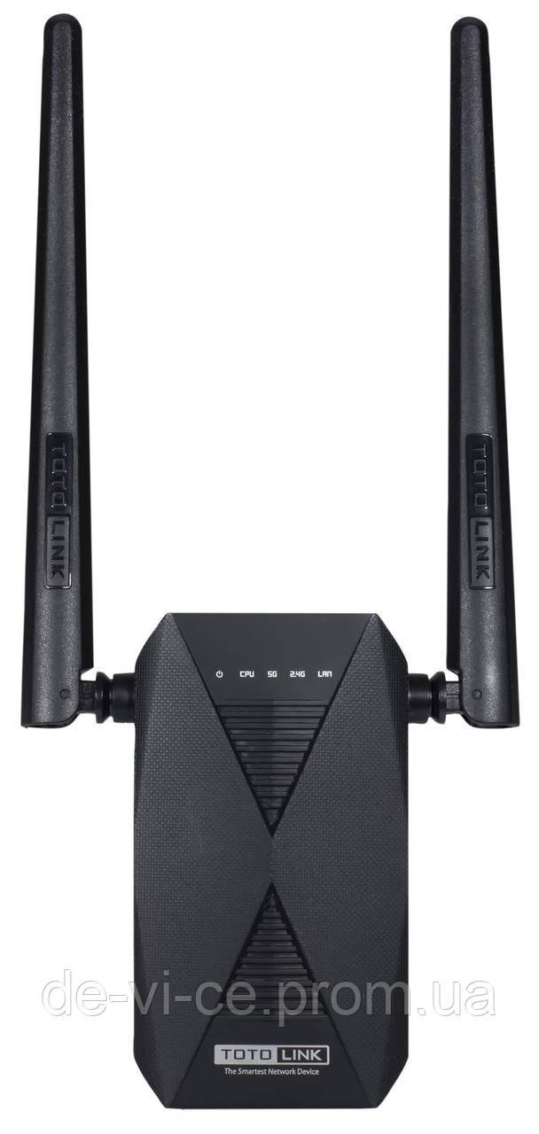 Усилитель сигнала Репитер Wi-Fi Totolink EX1200T Wi-Fi Беспроводной двухдиапазонный ретранслятор - фото 2 - id-p1924071631