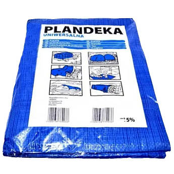 Тент синій 3*5 м Plandeka