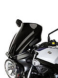 Вітрове скло мотоцикла MRA Spoiler "NSN" Suzuki SV 650 (16-) чорне, фото 3