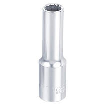 Набір довгих головок 1/2" 8-32мм 15шт (12-гранні) TOPTUL GAAQ1607U-12, фото 4